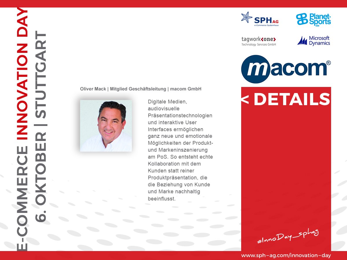 Oliver Mack gibt Einblicke in Best Practice Beispiele und in zukünftige Trends in den digitalen Medien. #omnichannel