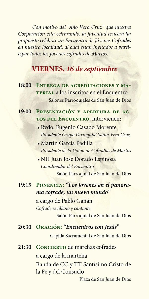 FeyConsuelo's tweet photo. Buenos días, comienza una nueva semana de ensayos. Os dejamos la información de nuestras próximas actuaciones #FyC16 https://t.co/0UxueZOkIP
