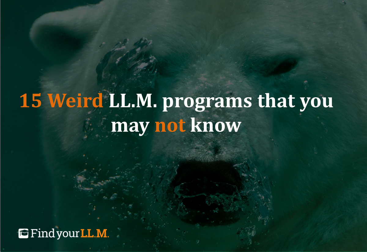 FindyourLLM's tweet image. The Top 15 Most Uncommon #LLMprograms in the World - bit.ly/2ci7qte  #lawstudent #lawschool #law