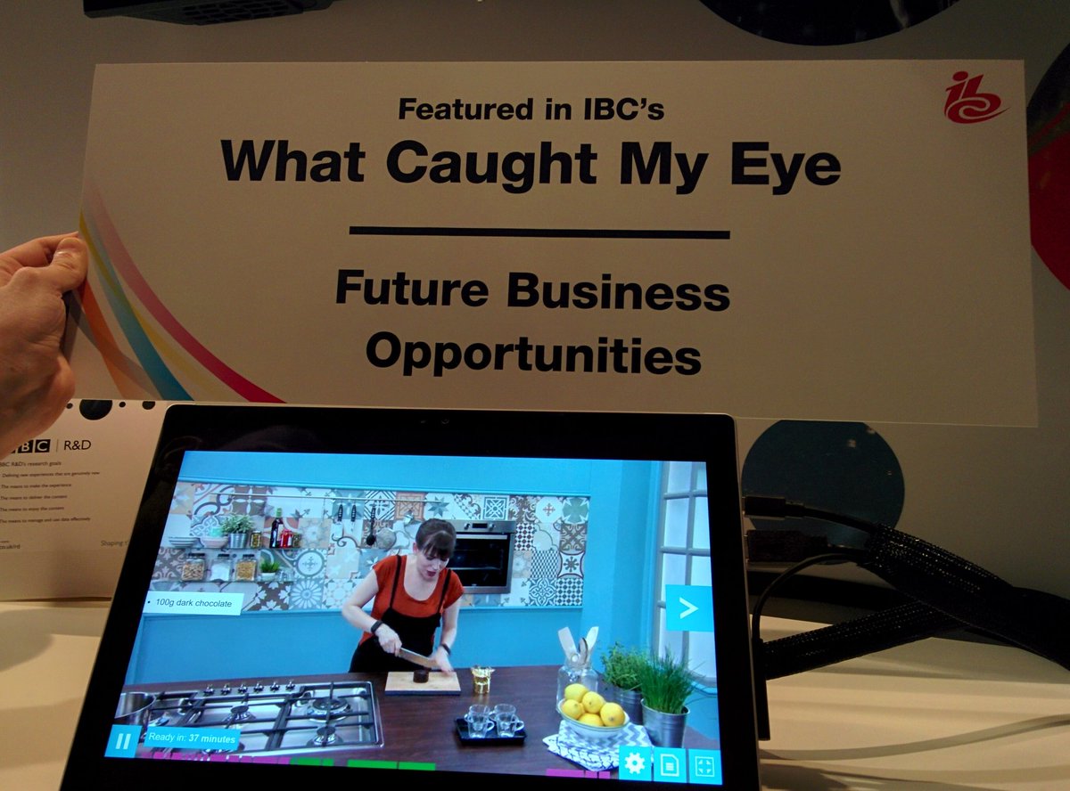 wearesorryfor's tweet photo. It's official CAKE featured in @IBCShow's "What caught my eye". Great work @BBCRD superteam! π° #BBCIBC https://t.co/u6vfutGCzz