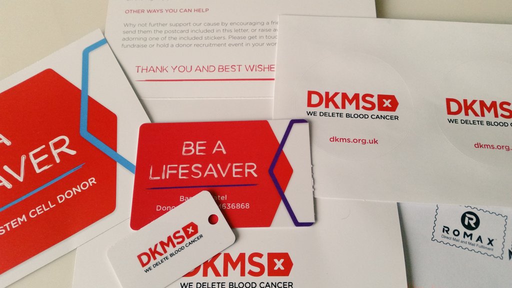 BeeAmraii's tweet photo. Guess what's arrived...my #StemCellDonorCard! #DKMS #DeleteBloodCancer #SignUp 🙌 https://t.co/WUzamACEZC