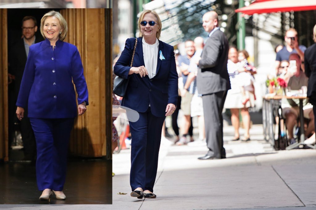 USANEWS007's tweet photo. Was it Hillary Clinton body double Teresa Barnwell who we saw after Her Stroke/Seizure ?? #HillarysHealth #Trickery https://t.co/loLwgp2Za4
