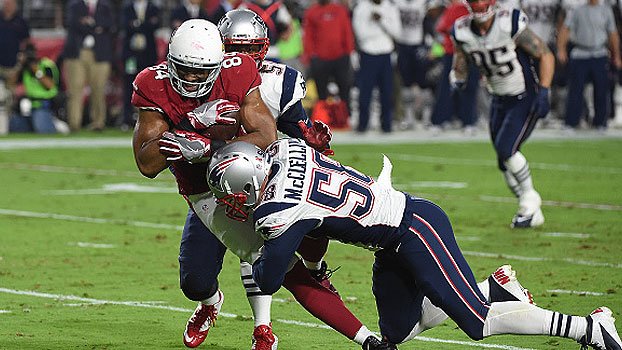 ESPNBrasil's tweet photo. Assista aos lances da vitória dos Patriots sobre os Cardinals por 23 a 21! https://t.co/CxuWH6TSGR https://t.co/w0JCLgAceN