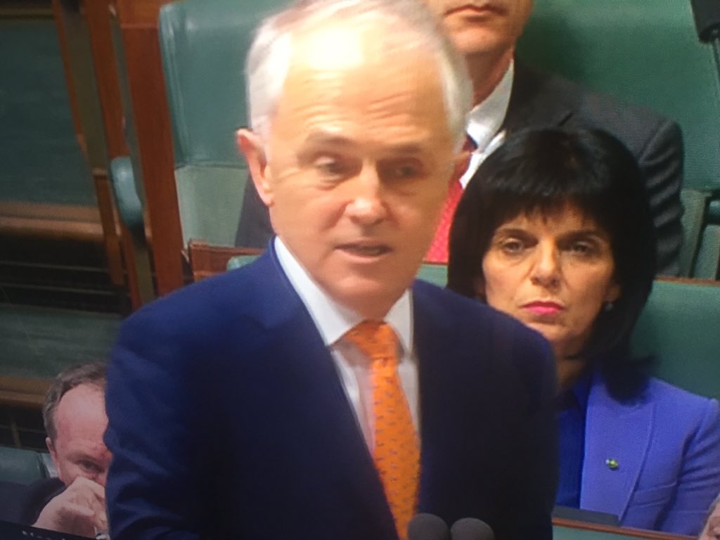 mana_kailani's tweet photo. This bunch of turgid blowhards have nothing. Every answer to every question today has been Sam Dastyari #auspol https://t.co/UuDxiANB3c