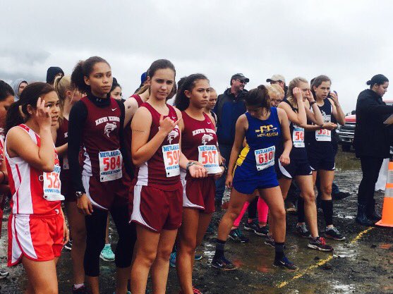 tori_xx4's tweet photo. When they say the course is just out and back #CrossCountryThings https://t.co/50OneX3xnY