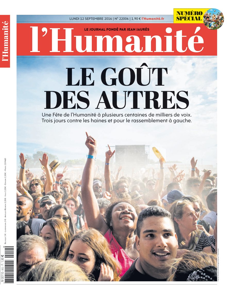 humanite_fr's tweet photo. Retrouvez toute la @FetedelHumanite dans l'@humanite_fr #fetehuma #fetedelhumanite #FDH16 : https://t.co/nRxDFTiO1K https://t.co/WQLAWqwrMG