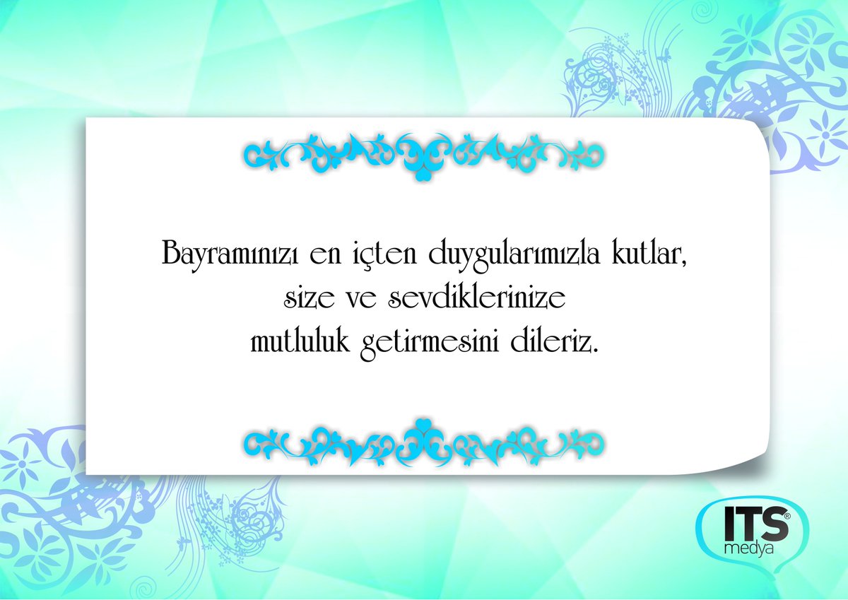 ITSMedya_'s tweet photo. Mutlu Bayramlar https://t.co/gBuNUifmKR