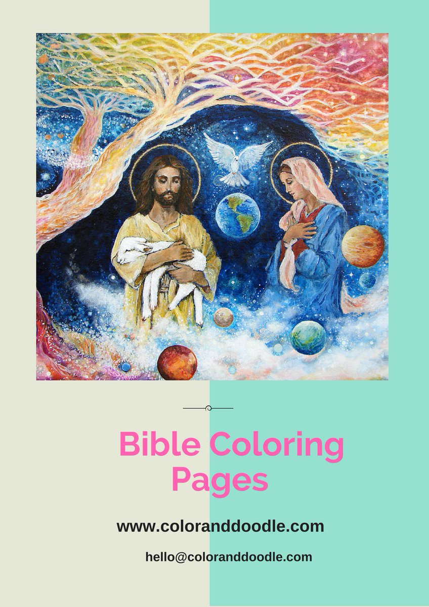 coloranddoodle's tweet photo. Compassion of the Divine mother spurs your creative-self into a serene artist. 
#coloranddoodle #biblecoloringpages https://t.co/JSt97nFbZ4