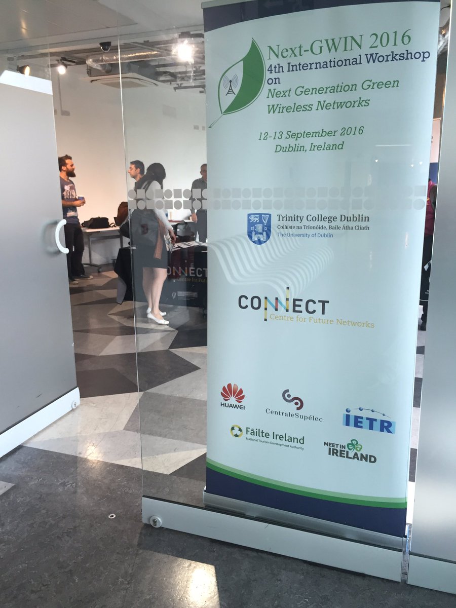 connect_ie's tweet photo. Kicking off #NextGWIN workshop @tcddublin #GreenWireless @TrinityResearch @scienceirel @SciGalleryDub #research https://t.co/BwiQKAiRiD
