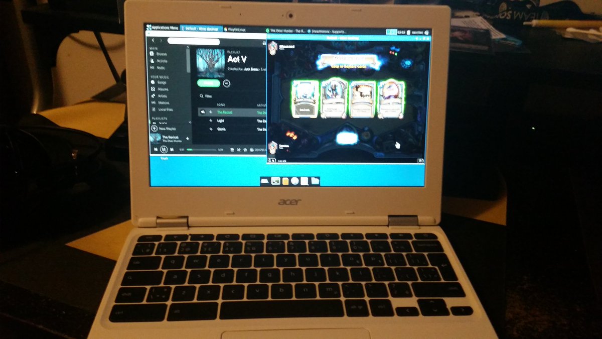 Navritas's tweet image. It took literally all day, but wooooo! #linuxnoob
