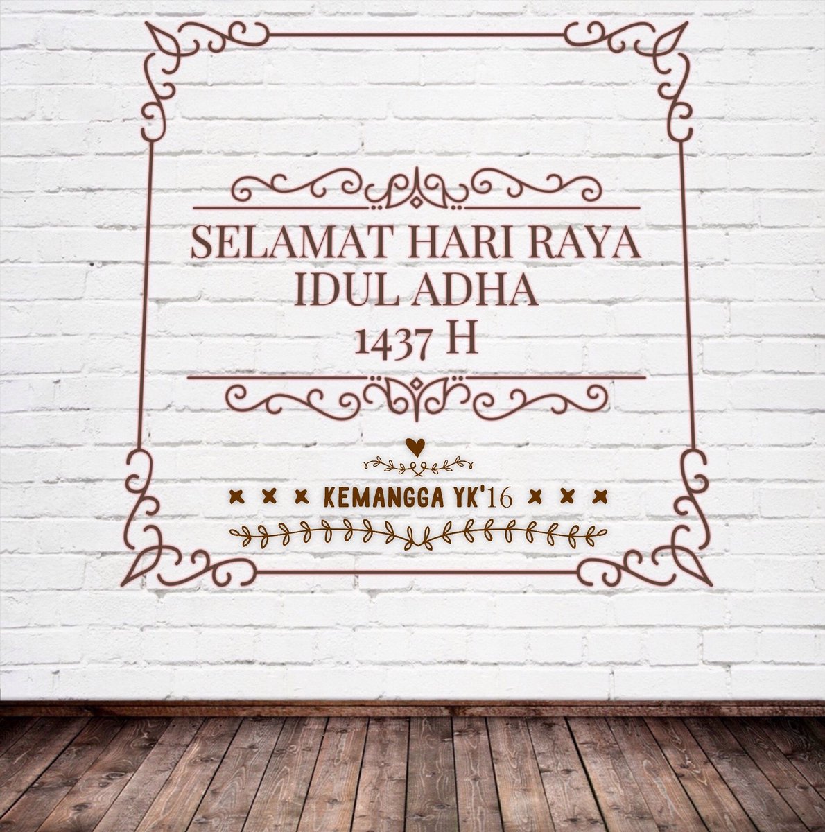 Selamat Hari Raya Idul Adha 1437 H😊
Selamat menikmati daging qurban,sedulur😃