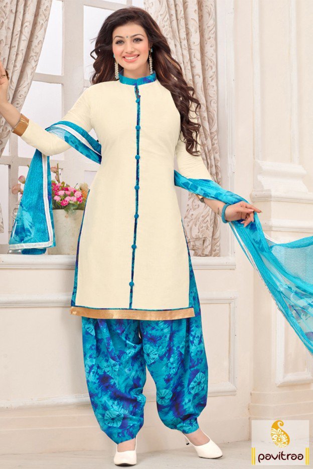 Collar Salwar Suit at Rs 500 | Salwar Suit in Agra | ID: 12746730033