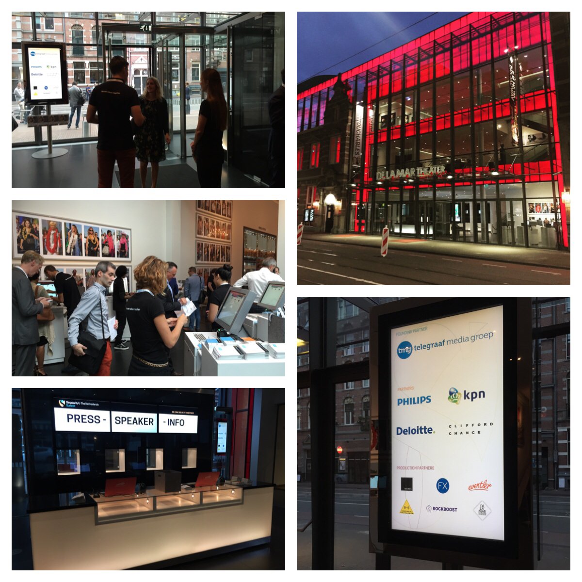 Good morning! Today we welcome you at <a href="/singularityunl/">SingularityU The Netherlands</a> Summit for an inspiring 2 day conference. #sunlsummit #delamar