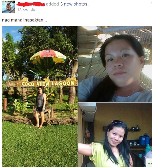 andytectable's tweet image. Daming hugot ng yaya ko sa Facebook hahaha