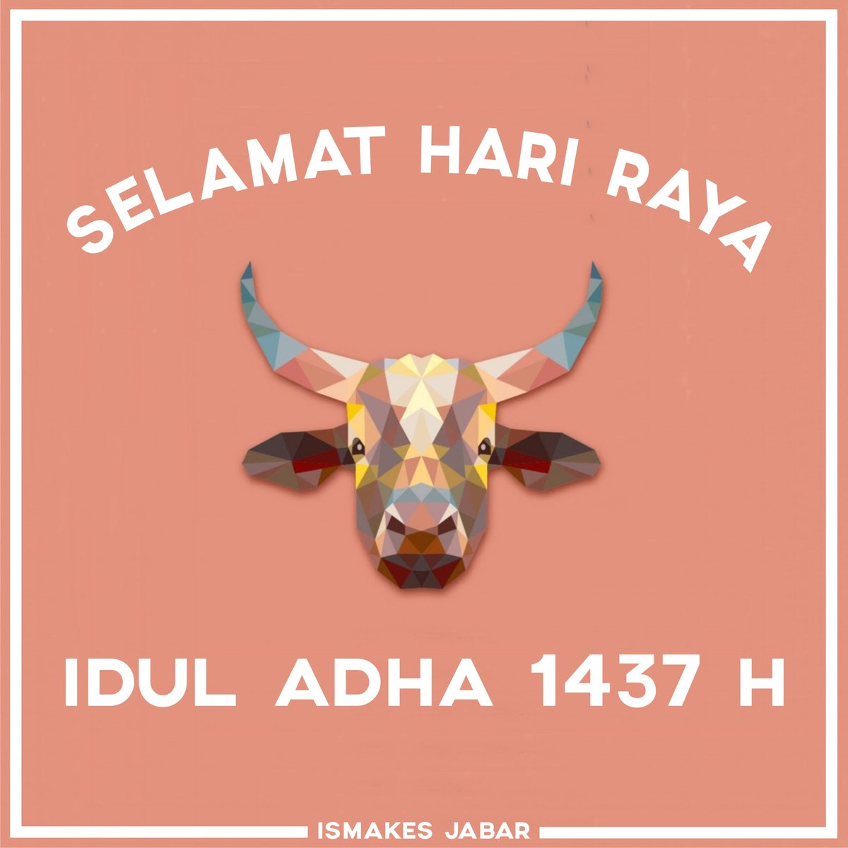Selamat Hari Raya Idul Adha 1437 H.
Yang dikurbankan itu sapi, domba atau kambing, bukan perasaan 😁
#EidAlAdha