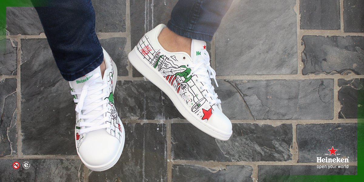 Heineken_SA's tweet photo. When Cool Can meets sneaker culture, next level cool follows. #OpenNextLevel https://t.co/D5Jv4CdndJ