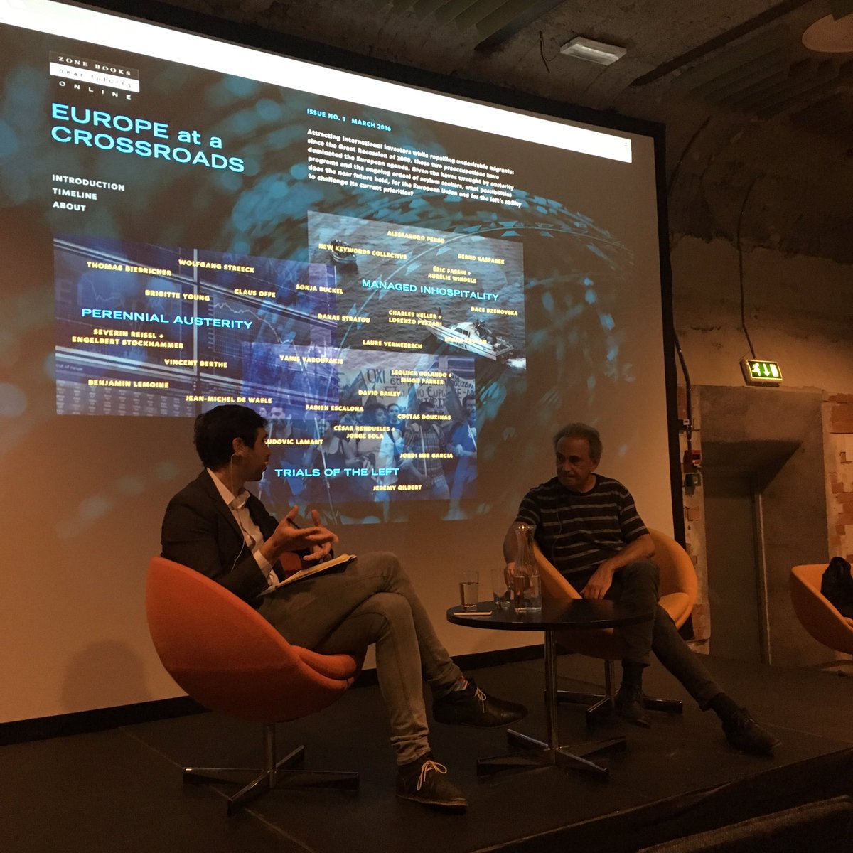 <a href="/ZoneBooks/">Zone Books</a> <a href="/oslotriennale/">oslotriennale</a> Michel Feher in conversation with James Graham