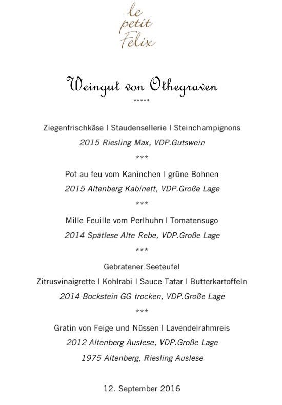 lepetitFelix's tweet photo. TONIGHT! #petitfelix #wine #dinner #vonothegraven https://t.co/IrhxuG3iYs