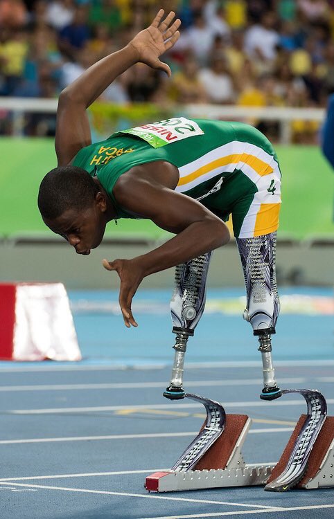 GovernmentZA's tweet photo. Congratulations to 14 years old Ntando Mahlangu for winning a #silver in 200m #Rio2016  #Paralympics  #TeamSARise https://t.co/xYDFYMxgAF