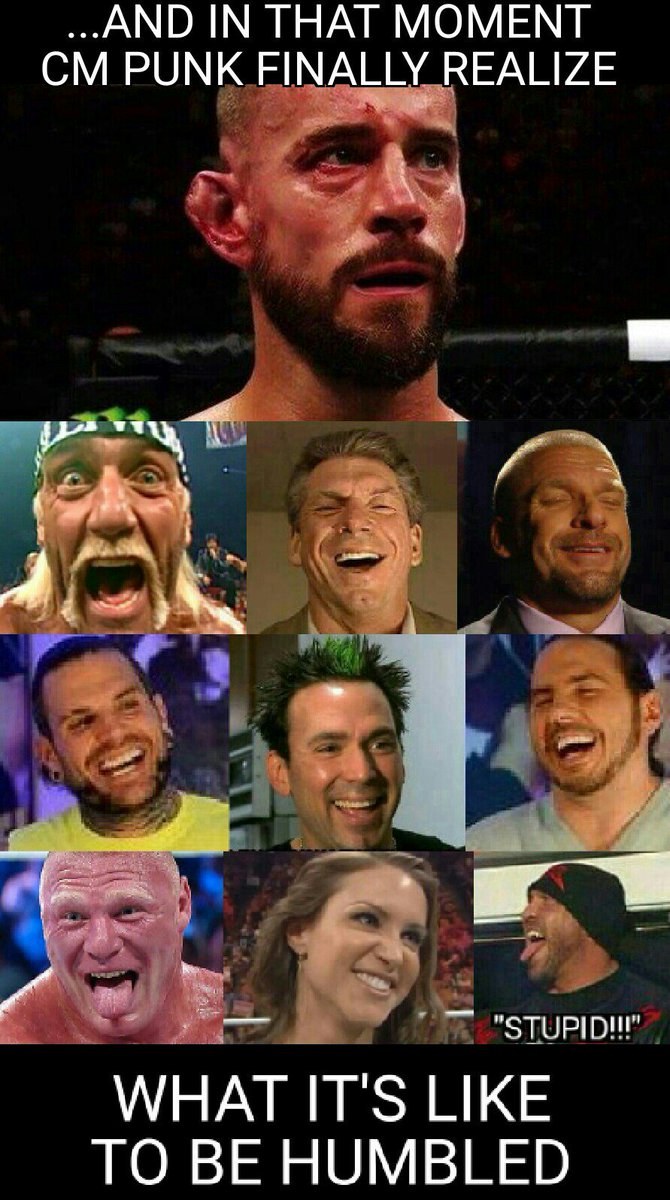 regularchris2's tweet photo. #UFC203 #CMPunk #WWE #UFC #BeingHumbled #KarmaisaBitch https://t.co/eJzNiOnwNr