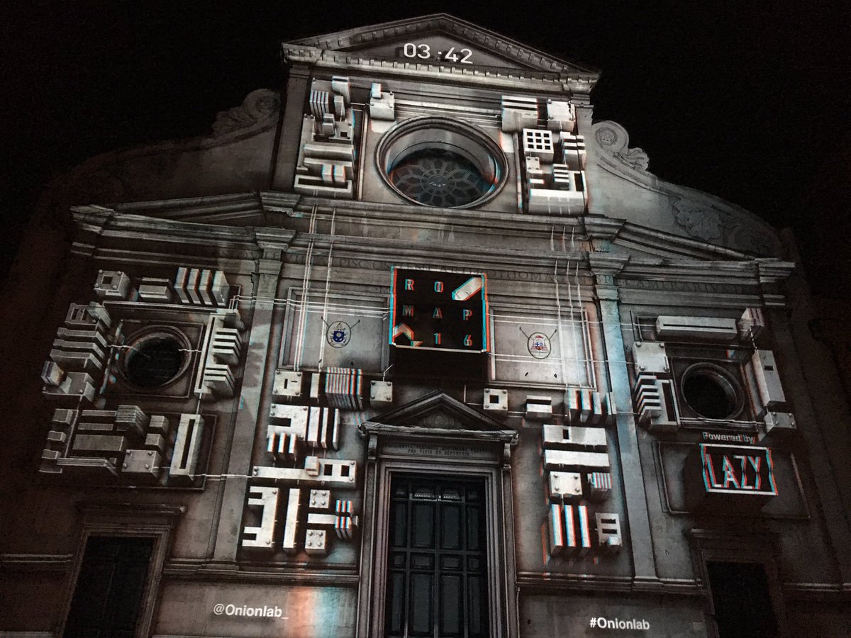gianni_angelica's tweet photo. #WeAreLazy #Romap #art #videomapping #3D #Spectacular #Rome https://t.co/PiXF1Jpaju