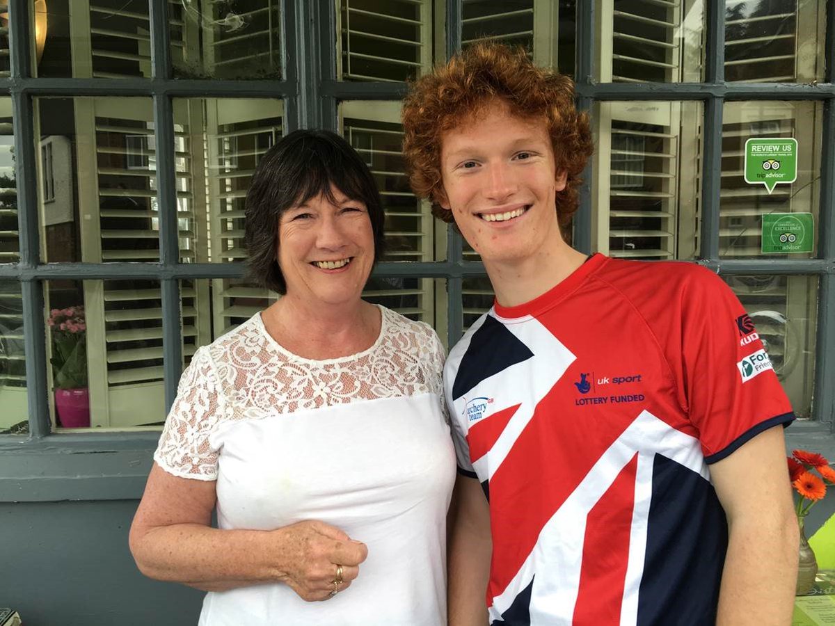 Glad to have met <a href="/StruanCaughey/">Struan Caughey</a> recently, a talented rising star in #Archery ow.ly/eZx53047Le7