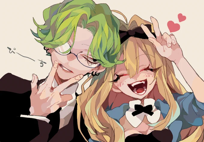 ここ最近別アカ(@materia_xx)のほうで投げてた創作のや～つ 一部ヘォロワのキャラを借りています 