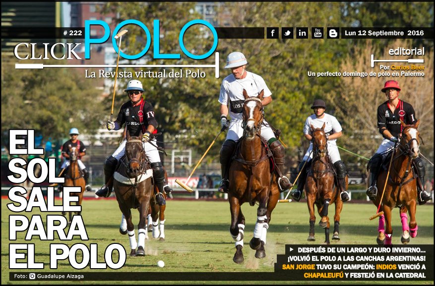 clickpolo's tweet photo. Vean la nueva https://t.co/UG0XCZRUwJ con la final de San Jorge, notas, color y mucho polo. RT! https://t.co/t5fTs4KwuK