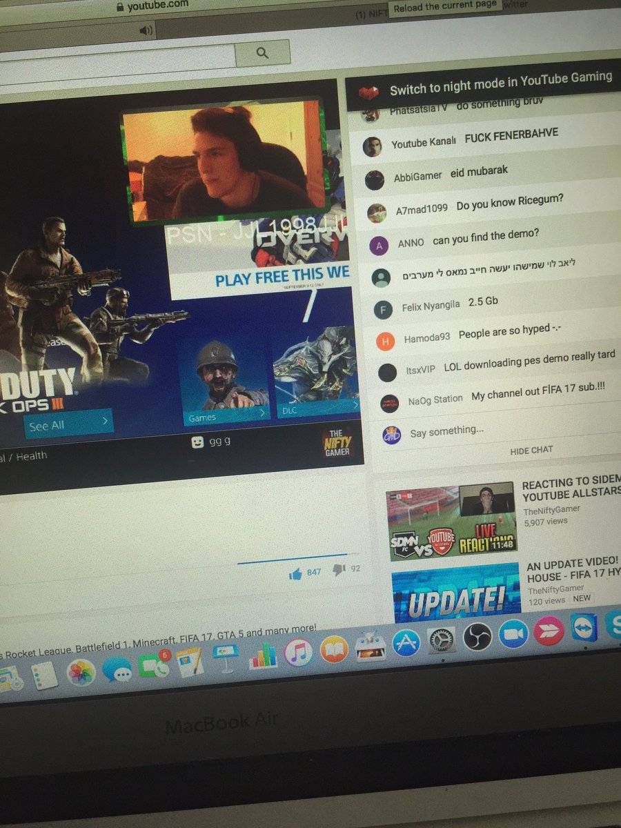 LukeH0704's tweet photo. @TheNiftyGamerHD I have followed, to to see you grow! https://t.co/ED78RSz0xF