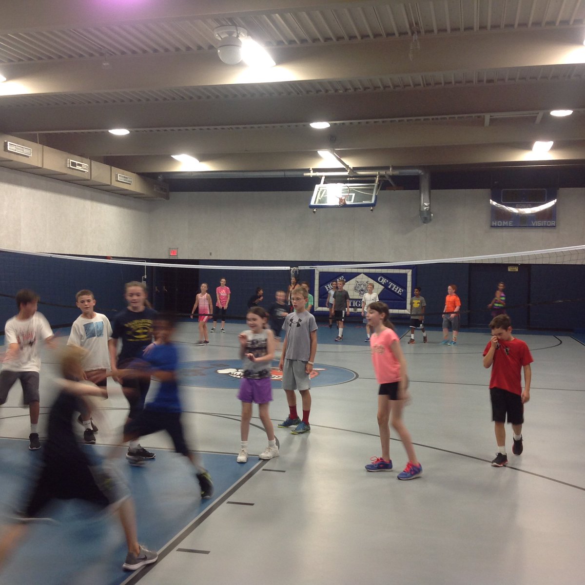 Our 6th graders having a terrific time at 6th grade Game night.  A wonderful tradition at St. Timothy!