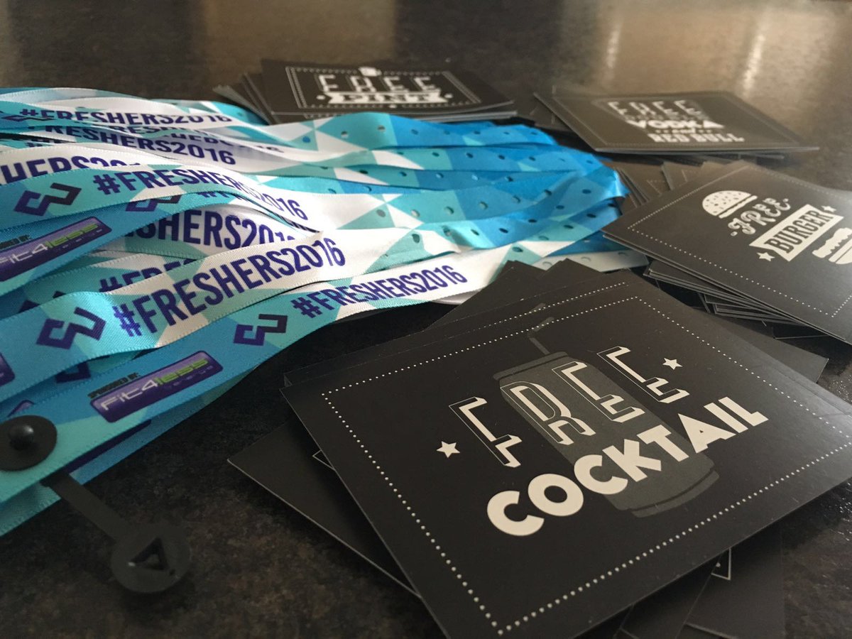 Freshers_Guide's tweet image. Only days left till #freshers2016! Our wristband is available to all students now goo.gl/kS5CGC #ukc #cccu