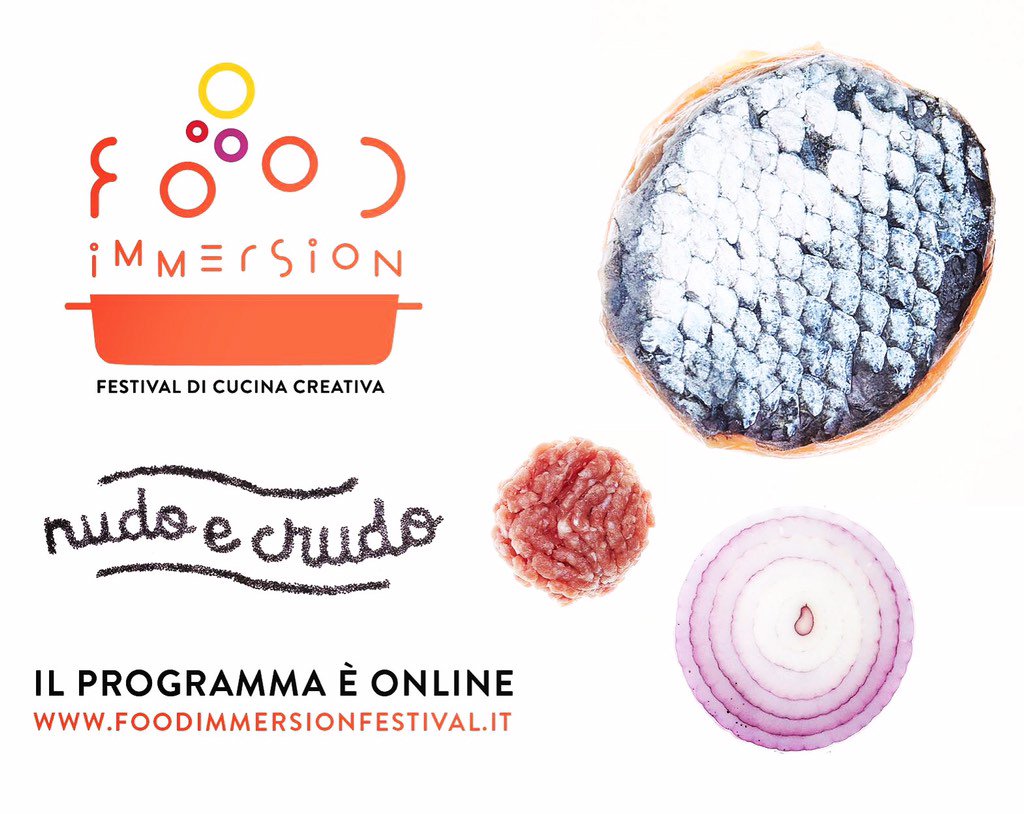 FoodImmersion's tweet photo. È online il programma della 5 edizione di Food Immersion https://t.co/fn7s9fw24m https://t.co/4rSaUOQ0st