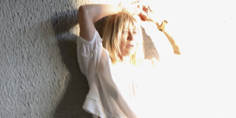 pitchfork's tweet photo. Listen to Kim Gordon’s (@KimletGordon) new solo single, “Murdered Out” https://t.co/FUr57B19K6 https://t.co/ZB1Hvlr7lK