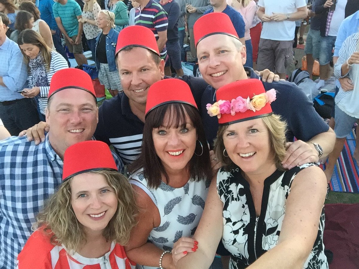 #R2HydePark Such a fantastic day at Hyde Park - we were ready for Madness!!