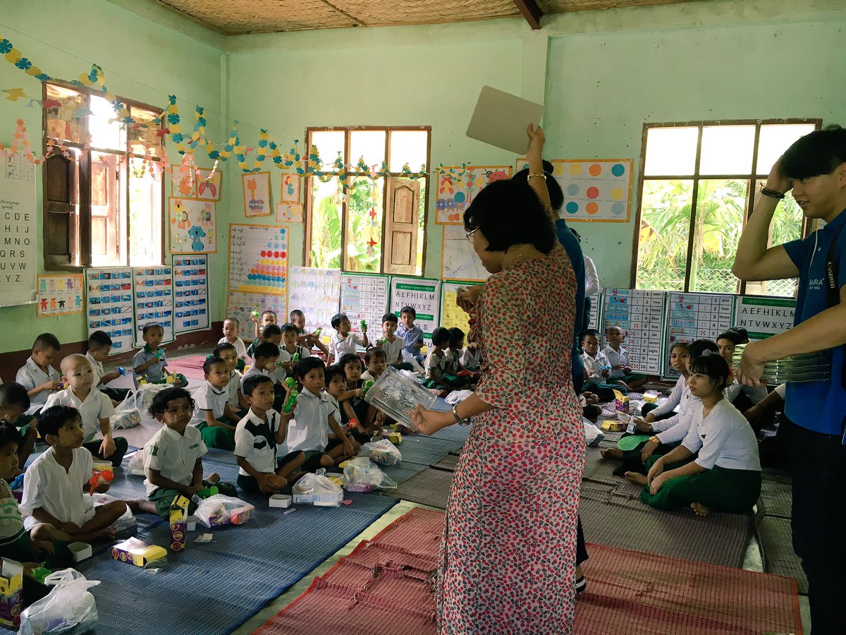 thaiembmyanmar's tweet photo. Sewing class and capacity-building classes were set for income generation and sustainable development for villagers https://t.co/pp9gnpjmx2