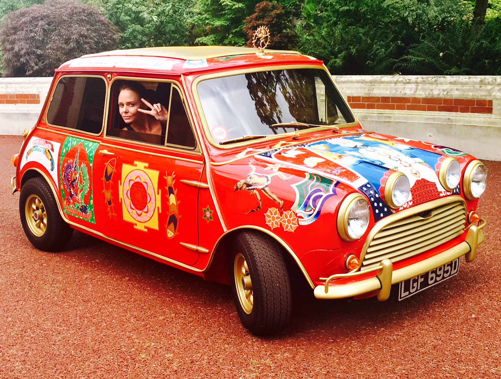 George Harrison Mini Cooper