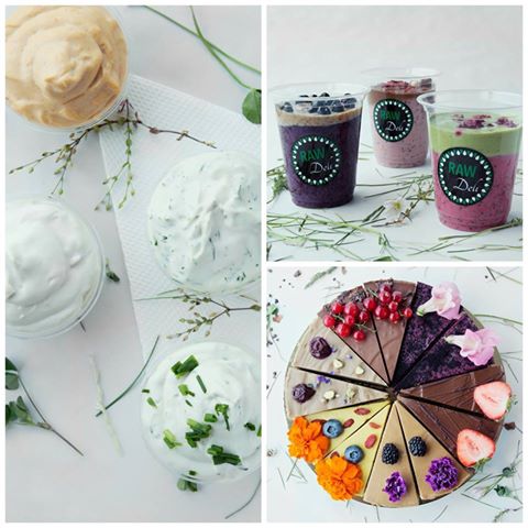 myrawjoy's tweet photo. Další den s #RawDeli ! Čerstvé hlavní chody, zastudena lisované šťávy a dezerty. #Národní25 #CleanEating #RawVegan https://t.co/So65VlLv5W