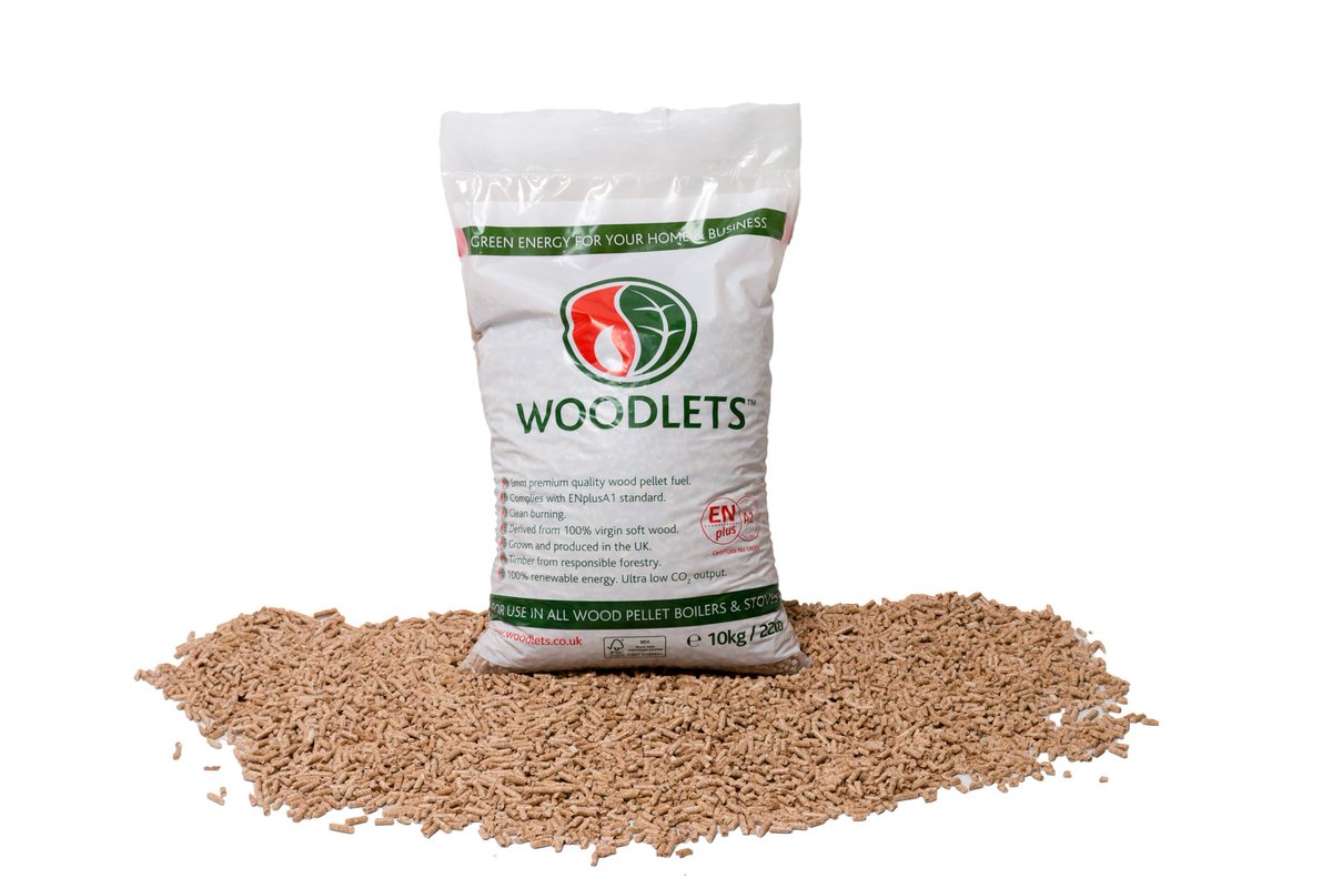 WoodletsUK's tweet photo. #Woodlets 6mm premium quality wood pellet fuel, available throughout the UK https://t.co/Lxz2D2B0hV