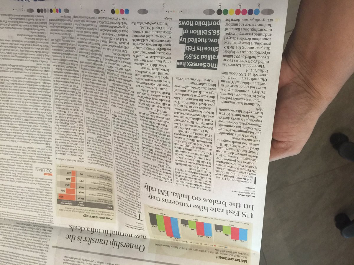 ami_b_shah's tweet photo. Here's to new beginnings at @livemint, as it goes broadsheet ! Your fav paper just got bigger:) #Mintmore https://t.co/I5t0VGFtAF