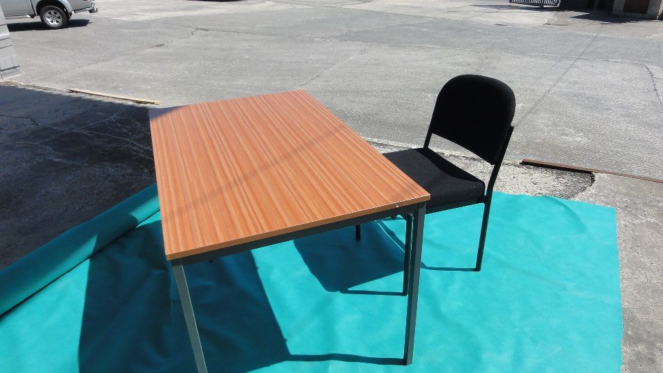 We have a few sets of desks and chairs left for sale. If anybody is interested please contact us on 01970 627350