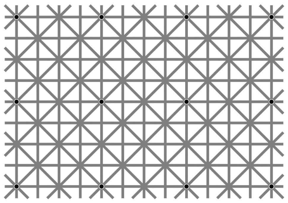 wordstionary's tweet image. This isn't a gif. Your eyes just can't see all 12 back dots at the same time.