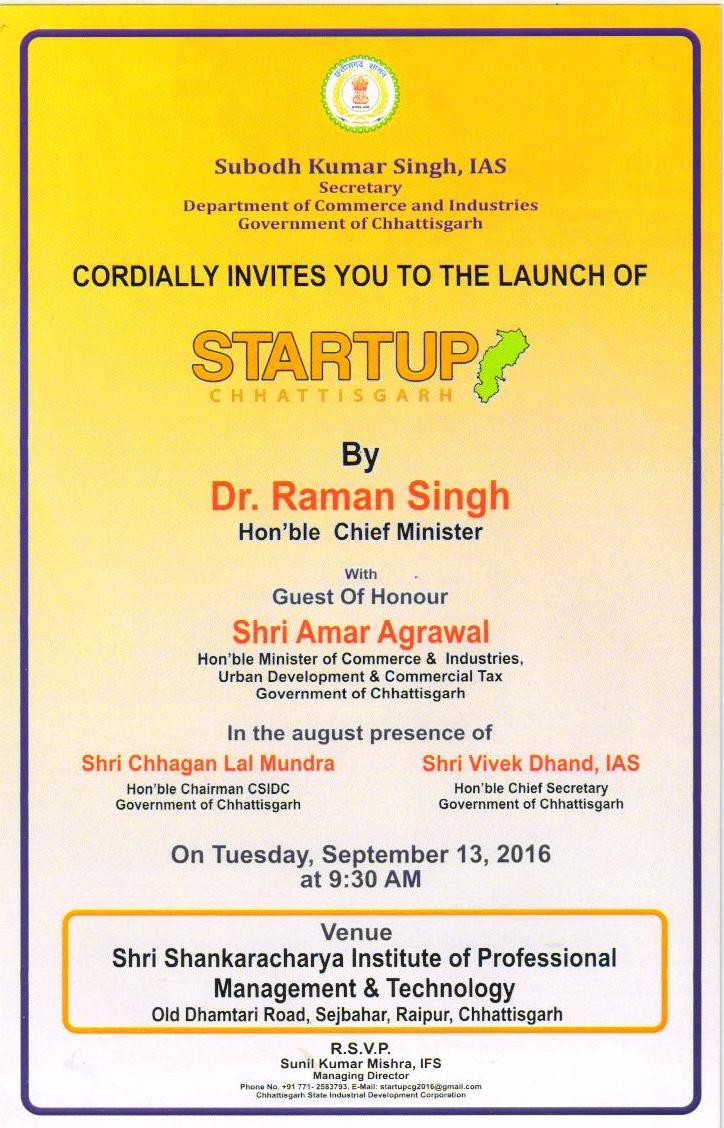 #startupcg #startupchhattisgarh #landofoppurtunities