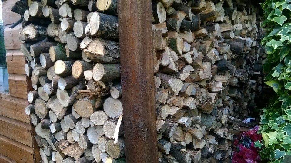 augmantlandscap's tweet photo. It's taken four days. But all the logs are cut and sorted. #logcutting #gardening #landscaping #workinghard https://t.co/yjQNoXs5Rv