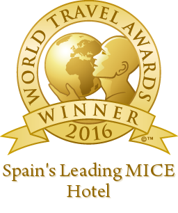 InterConMadrid's tweet photo. @Asoc_IBTA Nos alegra compartir que hemos sido premiados  Mejor Hotel MICE de España #WorldTravelAwards https://t.co/0pyhSlCVjf