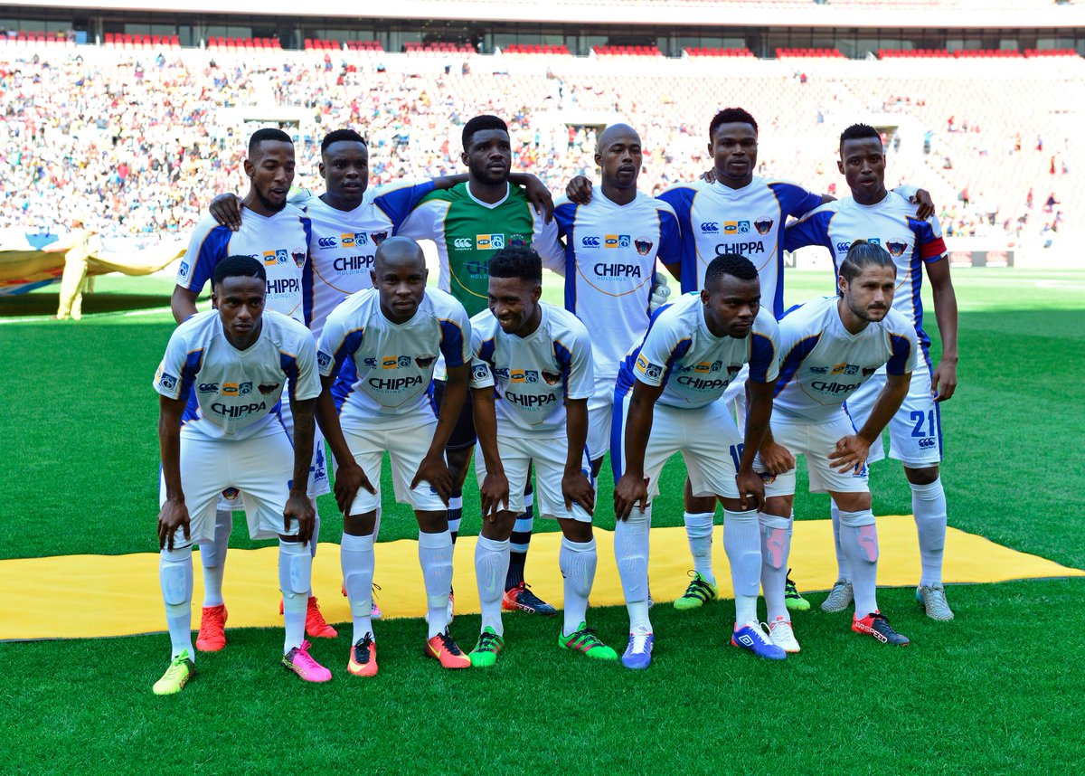 VodacomSoccer's tweet photo. The #RedHotPlay goes to @ChippaUtd for their enterprising display against Sundowns in the MTN 8 semi-final 1st leg. https://t.co/hqbL25OEhn