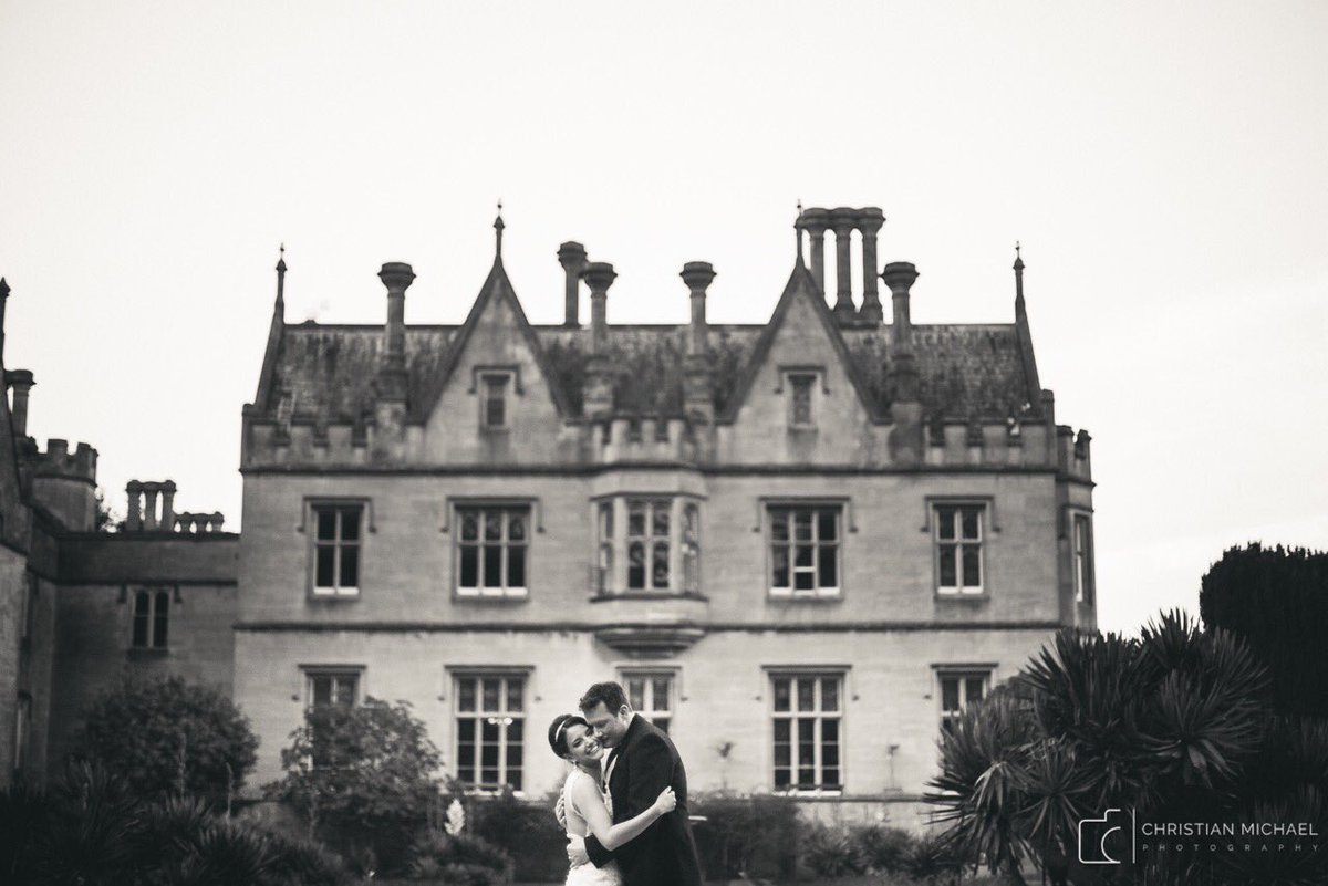 The truly wonderful Gaby and Rich - loved your day! Thanks to <a href="/MamheadHouse/">Mamhead House</a> for that impressive backdrop!