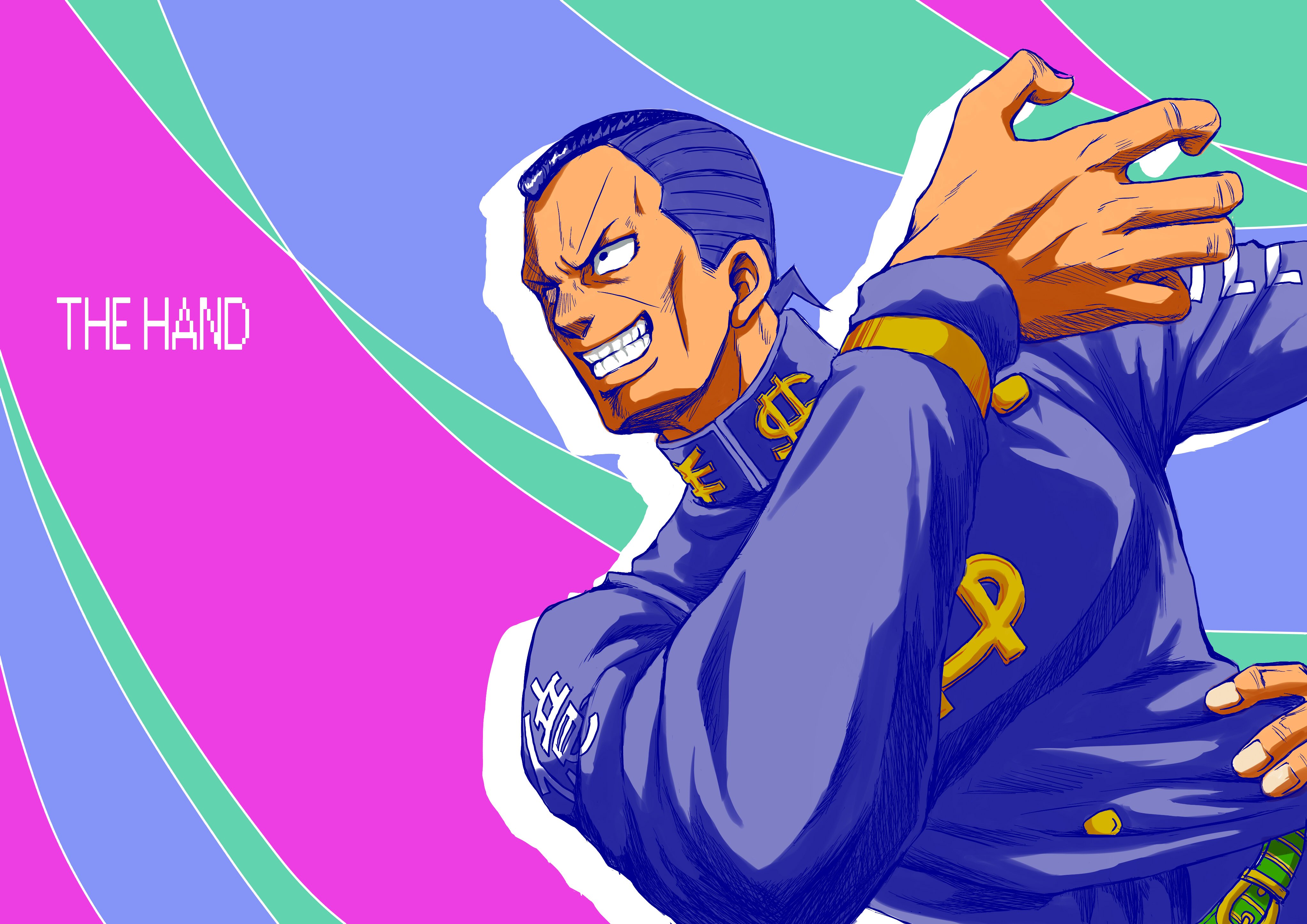 טוויטר Bella בטוויטר お祝い絵に描かせてもらったイラストです カッコいい億泰を目指したけど ありきたりの構図とセンスの無い 配色で申し訳なかった Gt Lt もっと躍動感のある絵を描けるようになりたいです 今後の課題 T Co Ulfyq6kiku