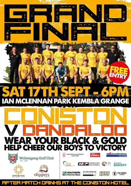 MacoJames's tweet photo. Grand final week! Love it. Still get excited. #football #ConistonFC https://t.co/yp7mlW7H7O