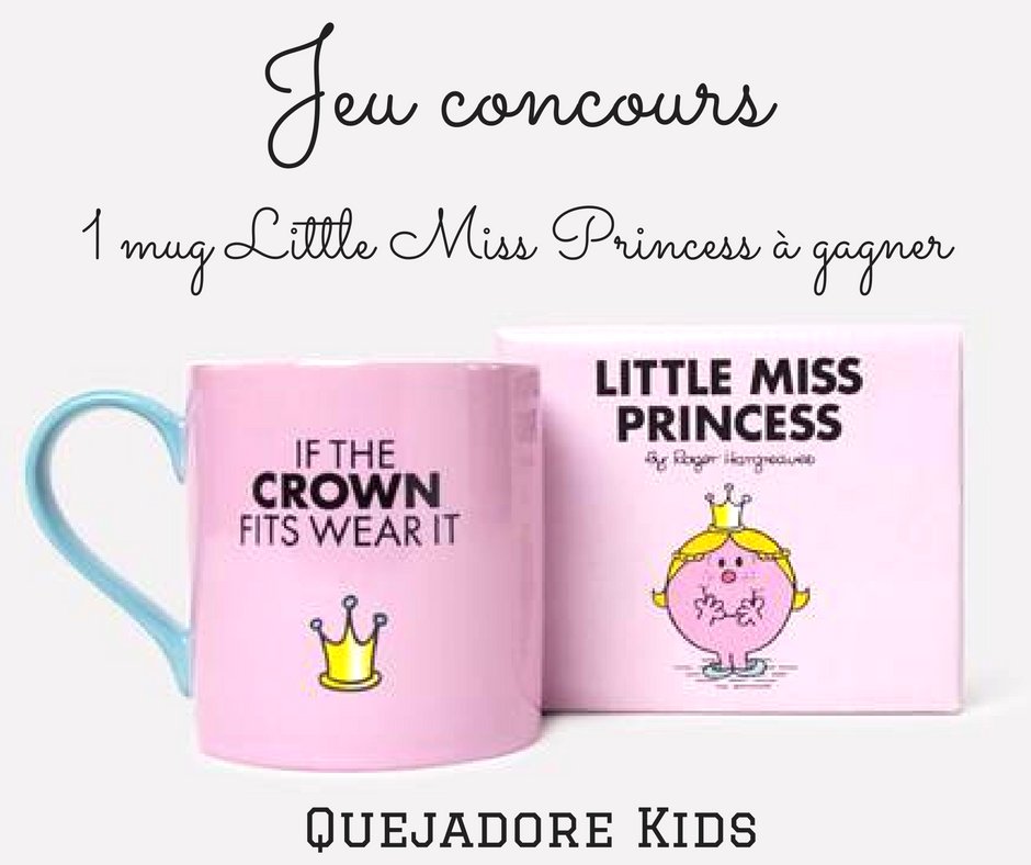 🎉🎁 #JeuConcours : un mug Little Miss Princess à gagner cette semaine! Pour jouer: RT + Follow  <a href="/JeuxConcoursGW/">Jeu concours gratuit</a> 🎉🎁