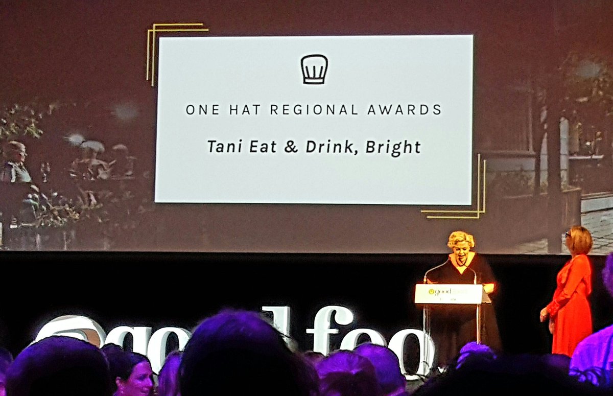 Very happy to have retained our hat this year, thanks <a href="/goodfoodAU/">goodfoodAU</a> #goodfoodguide